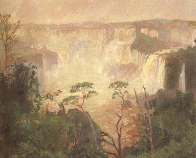 Pedro Blanes Cataracts of the Iguazu (nn02) Sweden oil painting art